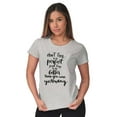 thumbnail image 3 of Better Than Yesterday Inspirational Womens Slim Fit Graphic Tee Brisco Brands M, 3 of 5