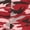 Camo Burgundy, variant on Women's Casual Camo Printed High Waist Slim Stretch Biker Shorts