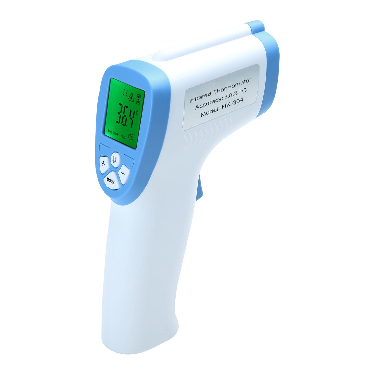 High Sensitivity +/0.2℃/0.4℉ NonContact Infrared Forehead Thermometer