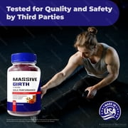 (2 Pack) Massive Girth Gummies, Official Massive Girth Grow Naturally Gummies, All-Natural Growth Supplement, MassiveGirth Support Gummy, Massive Girth Gimmies Review (120 Gummies)