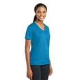 thumbnail image 4 of Sport-Tek RacerMesh V-Neck Tee (LST340) Pond Blue, M, 4 of 6