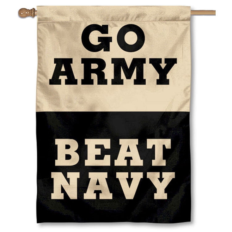 Army Black Knights Beat Navy 28 X 40 Double Sided House Flag Walmart Com Walmart Com