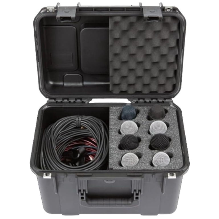SKB 3i-1610-MC8 iSeries Case for 8 Microphones with Storage