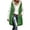 Green-09, variant on Perfectbot Women's Sherpa Lined Hooded Vest, Quilted Sleeveless Puffer Zip Up Jacket Warm Winter Outerwear