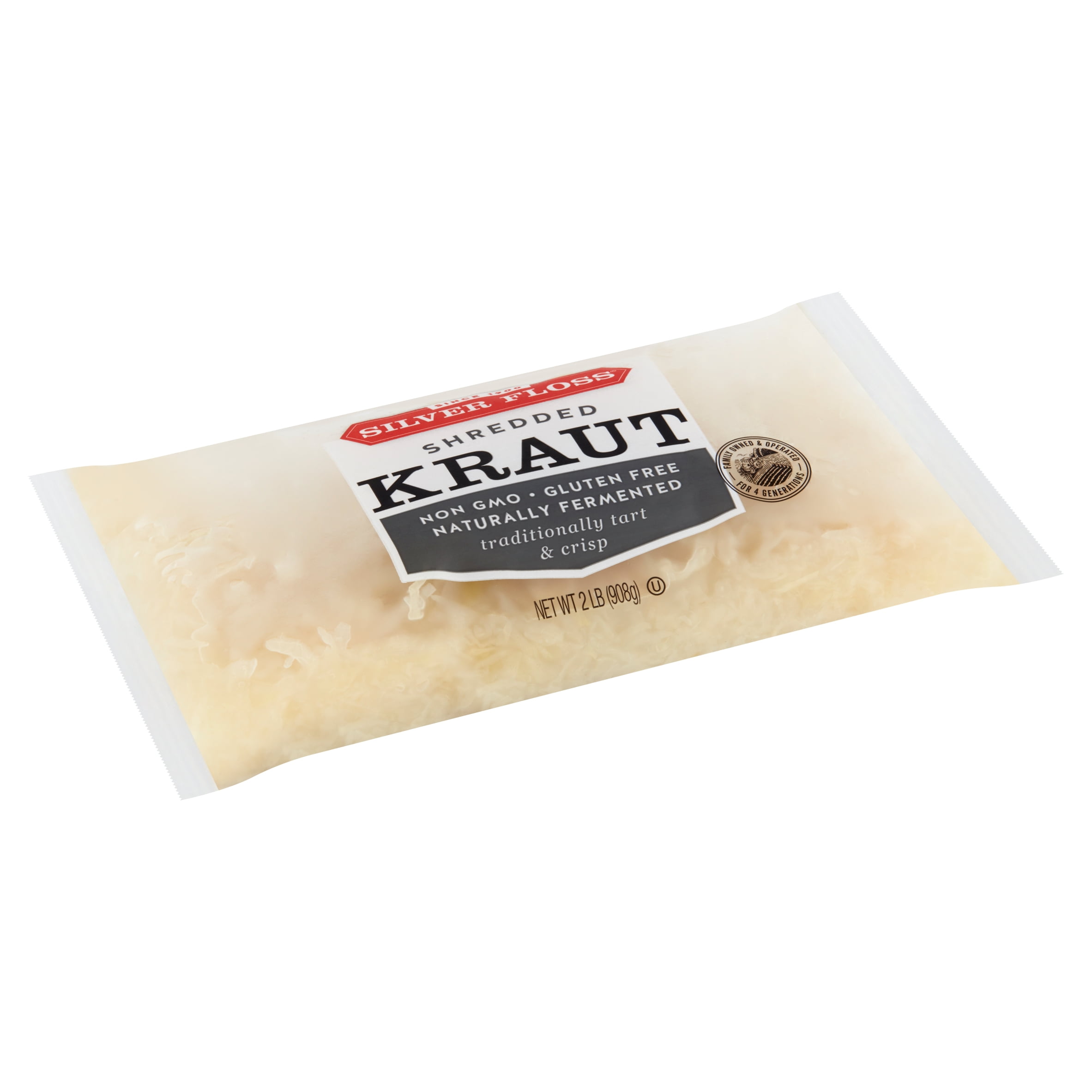 Silver Floss Shredded Kraut, 2 lb