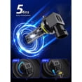 thumbnail image 4 of 2 bombillas RCJ 9005 HB3, 100 W, 3000 LM, 6000 K, luz blanca fría, 4 of 7