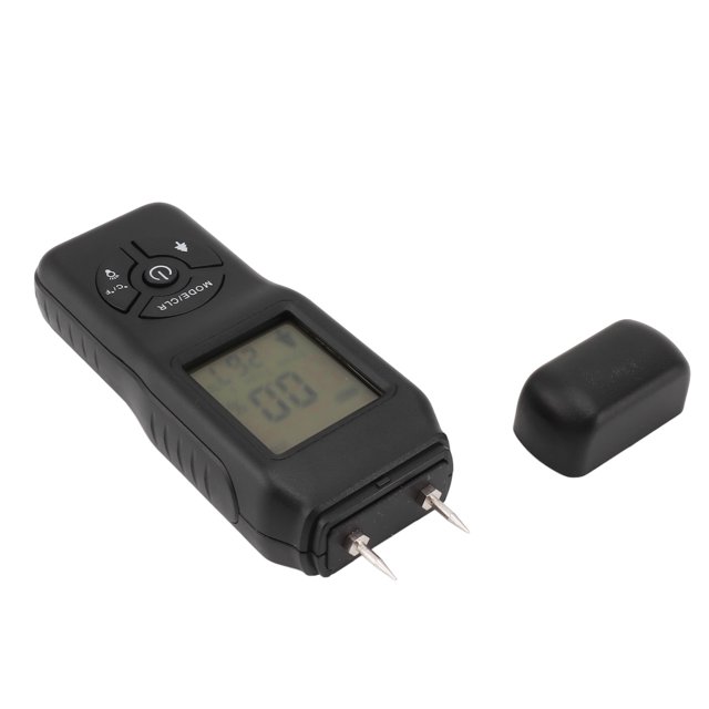 Wood Moisture Tester, One Touch Operation Firewood Moisture Meters For Paper