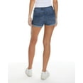 thumbnail image 2 of Dollhouse Women's Juniors Exposed Button Short, 2 of 3