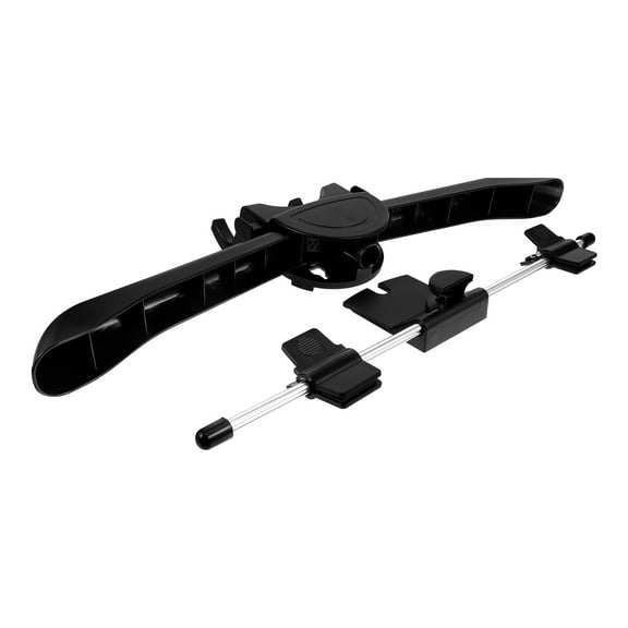 BRIGHTFUFU Garment Steamer Hanger Black Foldable For Pants Support And Scarves Home Use 1Set 18.5X7.1X2.9In