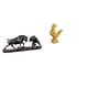 thumbnail image 1 of Estatua de escritorio,Figura decorativa de pelea de toros y osos,Escultura de pollo,Escultura de pollo,decoración del hogar,figura de gallo,Figura decorativa de gallo,estatua de resina animal, 1 of 8