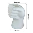 thumbnail image 3 of XGFHYJEH Vase, Flower Vase, Vase Decor, Plastic Vase, Spring Vase, Short Vase, Bouquet Vase, Flower Vases Clearance, Flower Vase Decor, Vase Decorations Clearances, Plastic Vase for Flowers, 3 of 5