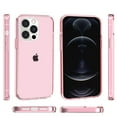 thumbnail image 3 of Slim Clear Case for iPhone 14 Pro, High-Transparency Military Grade Soft Silicone Shockproof Drop Resistant Non-Yellowing Anti-Scratches Lens Protection Thin Fit Case, Pink, 3 of 6
