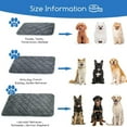 thumbnail image 3 of 34.6x22.8 Inches Self Warming Pet Bed - Thermal Reflective Cat & Small Dog Mat, Non- Washable Mat for Indoor Use, Electric-Free Heat, 3 of 7
