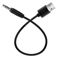 thumbnail image 3 of 3.5mm Plug AUX Audio Jack to USB 2.0 Male Charger Cable Adapter Cord for Car MP3, 3 of 9