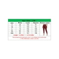 thumbnail image 6 of hirigin Women Casual Leather Pants, Adults High Waisted Solid Color Zipper Trousers (Black, Wine Red, Navy Blue), 6 of 6
