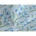 thumbnail image 3 of Ambesonne Floral Quilted Coverlet 2 Pcs, Blooming Cornflowers Nature, Twin Size, Sea Blue and Fern Green, 3 of 4