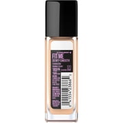 Maybelline Fit Me Dewy + Smooth Liquid Foundation Makeup with SPF 18, Classic Ivory, 1 fl. oz.
