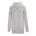 thumbnail image 5 of SUXIAN Hoodies for Women Relaxed Loose Solid Pullover Hoodie, 5 of 5