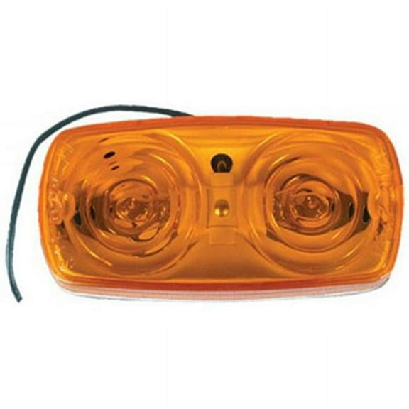 Infinite Innovations UL903000 4 x 2 in. Amber Bulls Eye LED Marker Light