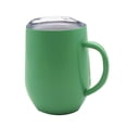 thumbnail image 1 of PENGXIANG Tasse à Café de Cuisine Isolée sous Vide avec Poignée et Couvercle en Acier Inoxydable Double Paroi, 1 of 9