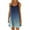 Blue, variant on Azrian Summer Dresses Women's Beach Dress Bikini Beachwear Coverups Casual Vacation Short Summer Halter Dresses