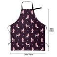 thumbnail image 2 of Kdxio Poodle Dog Apron with Pockets Adjustable Kitchen Aprons for Men Women Waterproof Aprons for Cooking,Drawing,Crafting, Baking Household Cleaning, 2 of 8