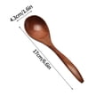 thumbnail image 2 of Price cut Wooden Household Spoon，Creative Wooden Tableware Eating Spoon, 2 of 2