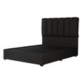 thumbnail image 1 of Base de cama Matrimonial DICASA Cabecera Kami Negro, 1 of 6