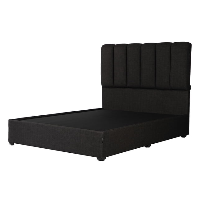 Base de cama Matrimonial DICASA Cabecera Kami Negro