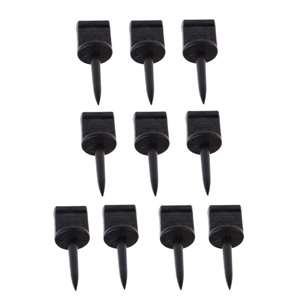 Nishiyuenyi 10pcs Plastic Archery Paper Target Pins Nail Supplies Target Face Pins 5.5×1.9cm