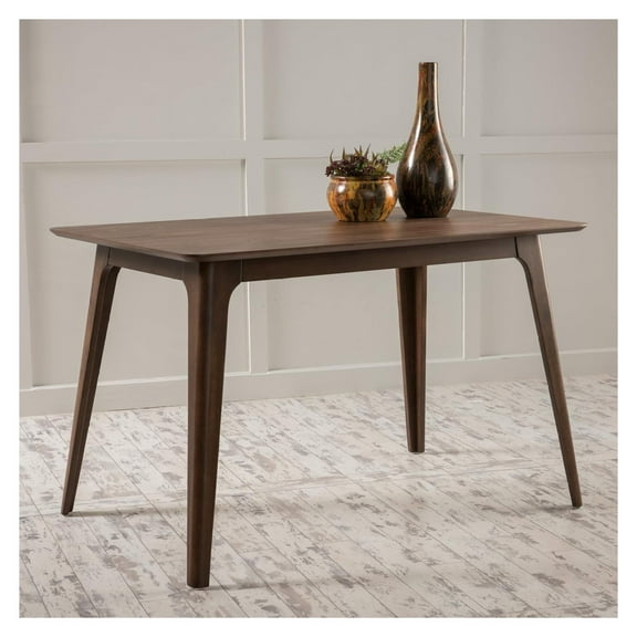 Dining Table Solid Wood Legs, Walnut (same sku: N759S888001T )