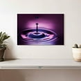 thumbnail image 2 of Elephant Stock Dark Metallic Red Wall Art - Horizontal Canvas Wall Art - Living Room Wall Decor - Nature Canvas - Purple And Blue Decor By Heidi Westum - 12" x 8", 2 of 8