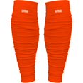 thumbnail image 1 of Nxtrnd Mangas De Pierna De Fútbol, ​​Pantorrillas Para Hombres Y Niños, Se Venden Por Pares (Naranja), 1 of 1