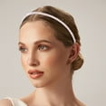 thumbnail image 3 of Unique Bargains Rhinestone Headband Faux Crystal Hair Hoop Hairband for Women Pink, 3 of 7