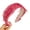 Red, variant on Tea Party Fascinator Headband French Derby Hair Hoop for Women Vintage Headpiece Elegant RolePlay Headband
