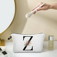 thumbnail image 5 of JingChun A-Z Personalized Makeup Bag, Birthday Gifts for Women Mom, Gifts for Best Friend, Bride Bridesmaid Cosmetic bag, 5 of 6