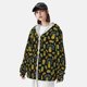 thumbnail image 3 of Balery Pineapple Sudadera ligera de manga larga con capucha y protección solar UPF 50+ para hombre y mujer, ideal para pesca y running-Medium, 3 of 7