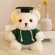 thumbnail image 5 of Oso de peluche con sudadera, regalo de graduación, adorable juguete de oso, regalo de cumpleaños, oso de peluche con sudadera, tela de felpa suave, regalo perfecto para la temporada de, 5 of 8
