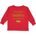 thumbnail image 3 of Inktastic Best Grandpas Make Pancakes Boys Long Sleeve Toddler T-Shirt, 3 of 5