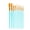 Sky Blue_Base#64997, variant on Oil Painting Brush Set - 10 Sizes with Nylon Bristles for Acrylic, Watercolor & Gouache Art Supplies
