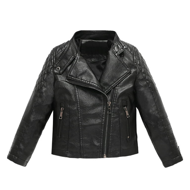 Indiamart Black Leather Leather Jacket For Year Old Boy Blooms