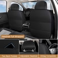 thumbnail image 7 of for TOYOTA CAMRY 2005 Car Seat Cover, Faux Leather 5 Seats Full Set With Lumbar Support Non-slip, Gray and Black Car Seat Covers, Give Your Interior a New Look, 7 of 7