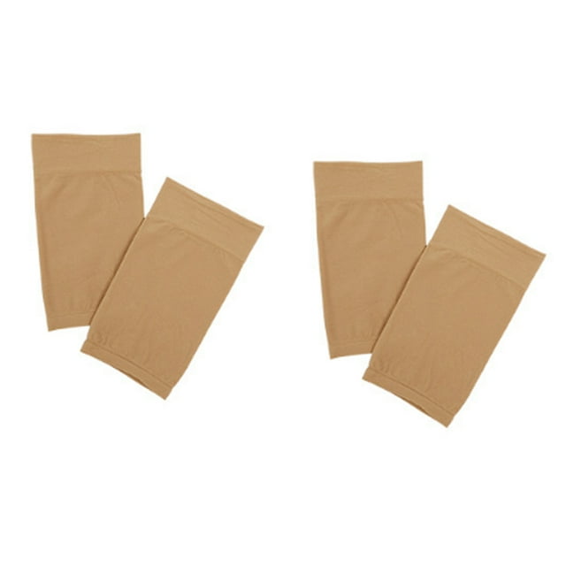 Maytalsory Lot de 4 Manches, Manches avant-Bras, Couverture Bras, Confortable en Tissu Extensible, Adapté pour Coudes, Mollets