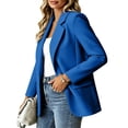 thumbnail image 6 of longantii Blazers for Women Casual Oversized Open Front Long Sleeve Jackets Work Office Business Suit Blazer 2026, 6 of 6