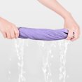 thumbnail image 5 of REGALWOVEN Cotton Washcloth, Absorbent and Low Linting Face Towel for Bathroom 13' x 13' Purple 4pk, 5 of 7