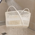 thumbnail image 4 of YFGEFTR Portable Shower Caddy Basket, Plastic Organizer Storage Baskets with Handles for Bathroom and Kitchen, 4 of 6