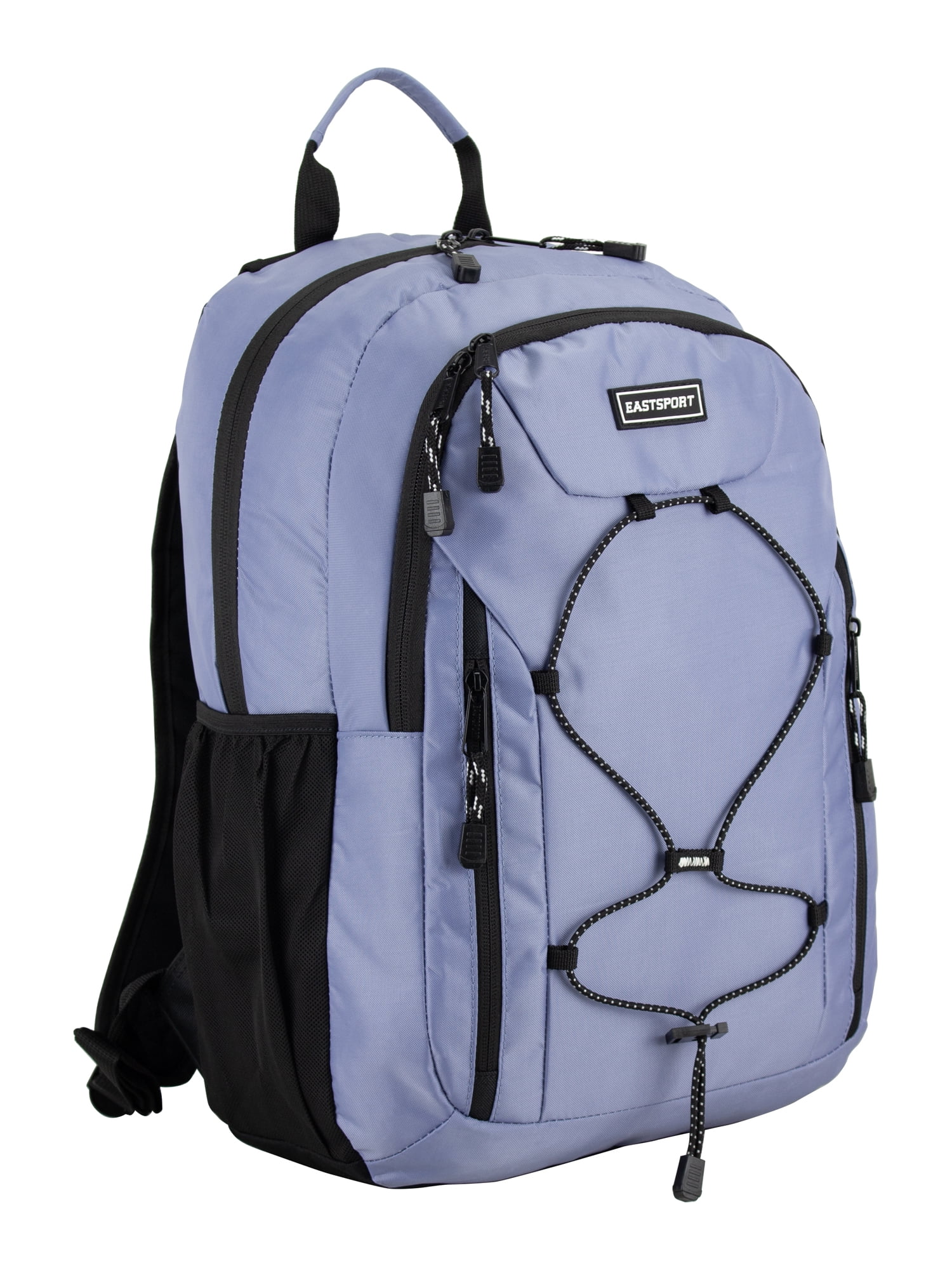 Eastsport Unisex Axis Sport 18.5" Bungee Backpack, Dark Denim