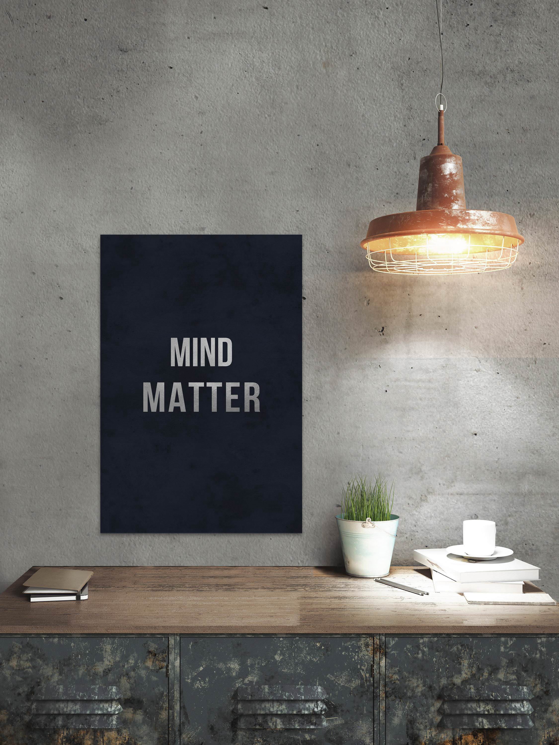 Mind Matter Painting Print on Wrapped Canvas