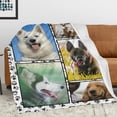 thumbnail image 3 of Personalised Blanket - Custom Blankets with Photos - Personalised Photo Blanket - Custom Fleece Blanket for Wife Husband Girlfriend Boyfriend - Personalised Picture Gift (Size Optional), 3 of 6