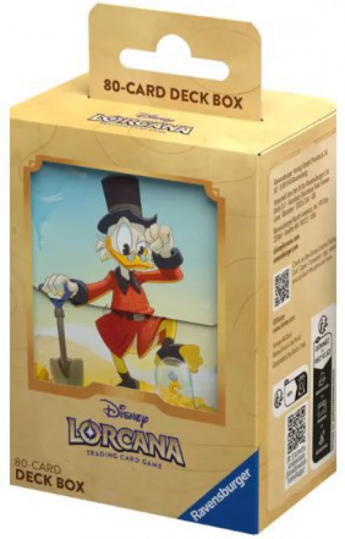 Lorcana 80+ Deck Box - Scrooge McDuck